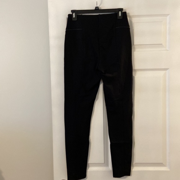 LYSSE Pants size M inseam 27” waist 26” elastic color black brand new with tags - Picture 4 of 12